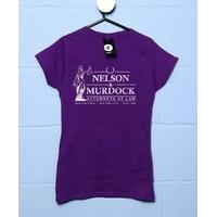 Inspired By Daredevil - Nelson And Murdoch Attorneys At Law Womens T Shirt