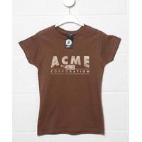Inspired By Looney Tunes Womens T Shirt - Acme Corporation
