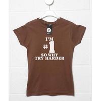 inspired by fat boy slim im number 1 womens t shirt