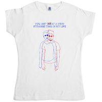 Inspired By Fight Club - A Very Strange Time Womens T Shirt