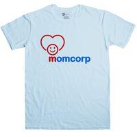 inspired by futurama t shirt momcorp