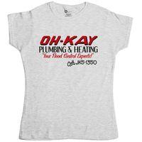 Inspired By Home Alone - Oh Kay Plumbing Womens T Shirt