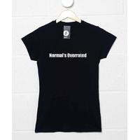 inspired by house normals overrated womens t shirt