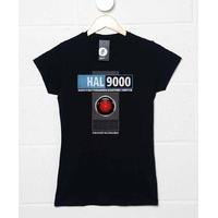 inspired by 2001 hal 9000 womens t shirt