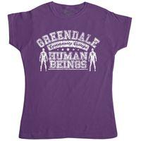 Inspired By Community Women\'s T Shirt - Greendale Human Beings