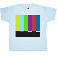 Inspired By Big Bang Theory Kid\'s T Shirt - Sheldon\'s Test Pattern 2
