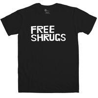 Internet Based Slogan Men\'s T Shirt - Free Shrugs