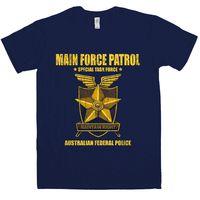 inspired by mad max main force patrol task force t shirt