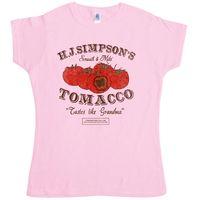 inspired by the simpsons womens t shirt tomacco