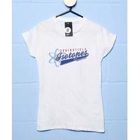 inspired by the simpsons womens t shirt springfield isotopes