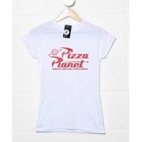 Inspired By Pizza Planet Womens T Shirt - Pizza Planet
