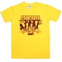 inspired by pulp fiction fox force five t shirt