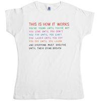 inspired by regina spektor on the radio womens t shirt