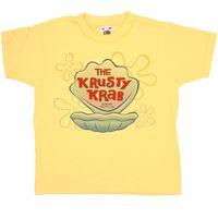 inspired by spongebob krusty krab kids t shirt