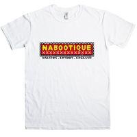 inspired by the mighty boosh nabootique t shirt