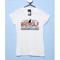 Inspired By Doctor Who T Shirt - Bad Wolf Womens