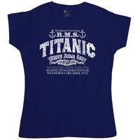 Inspired By Titanic Women\'s T Shirt - Vintage Advert