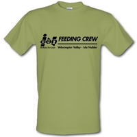 ingen Feeding Crew - Jurassic Park male t-shirt.