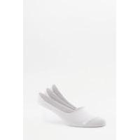 Invisible White Socks Pack, WHITE