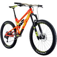 intense tracer 275c pro build mountain bike 2017 red medium