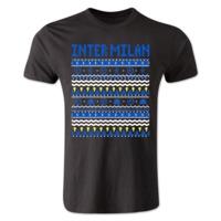 Inter Milan Christmas T-Shirt (Black) - Kids