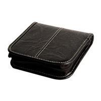 Intune CDWL 28 CD DVD Carry Case Holds 28 Discs in Faux Leather