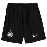 Inter Milan Home Stadium Shorts 2017-18 - Kids, Black/Blue