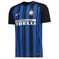 Inter Milan Home Vapor Match Shirt 2017-18, Black/Blue
