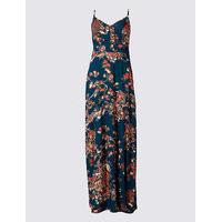 Indigo Collection Floral Print Maxi Slip Dress