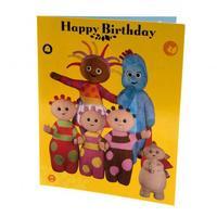 In the Night Garden Birthday Card Large