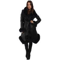 Intuitions Paris Coat PEAKY women\'s Coat in black