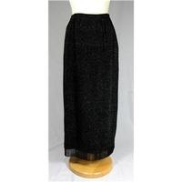 Indigo Moon - Size: S - Black sparkly- Long skirt