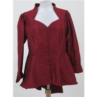 Indulgence Size:L mahogany-red evening jacket