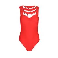 INDIES - Red Caged Swimsuit