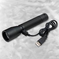 inova t3r usb rechargeable flashlight black body lithium