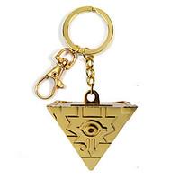 Inspired by Yu Gi Oh Yugi Muto Anime Cosplay Accessories Keychain Golden Alloy