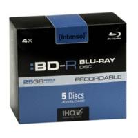 intenso bd r 25gb 135min 4x 5pk jewel case