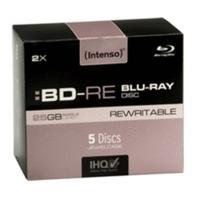 intenso bd re 25gb 135min 2x 5pk jewel case