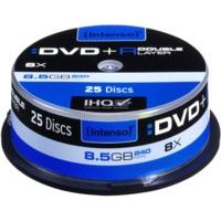 Intenso DVD+R DL 8, 5GB 8x 25pk Spindle