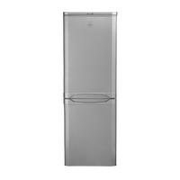 indesit ncaa 55 s fridge freezer silver
