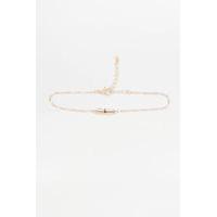 Initial Plate Bracelet, IVORY