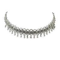 Indian Design Metal Beads Choker Collar Necklaces