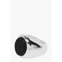 Insert Signet Ring - silver