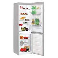 indesit 60cm fridge freezer silver