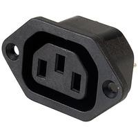 Inalways 0718-1-PQ IEC Female Chassis Socket