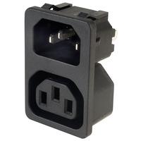 Inalways 0712-PQ IEC 4.8mm Inlet/outlet Connector