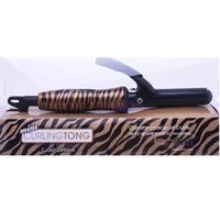 Ionika Mini Gold Zebra Curling Tongs