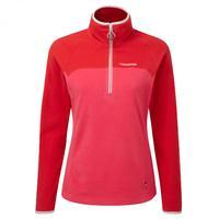 ionic ii half zip pink fiesta