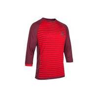 Ion Scrub AMP 3/4 Tee | Red - S