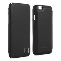 iPhone 6 / 6S Super Slim Real Leather Case in Black